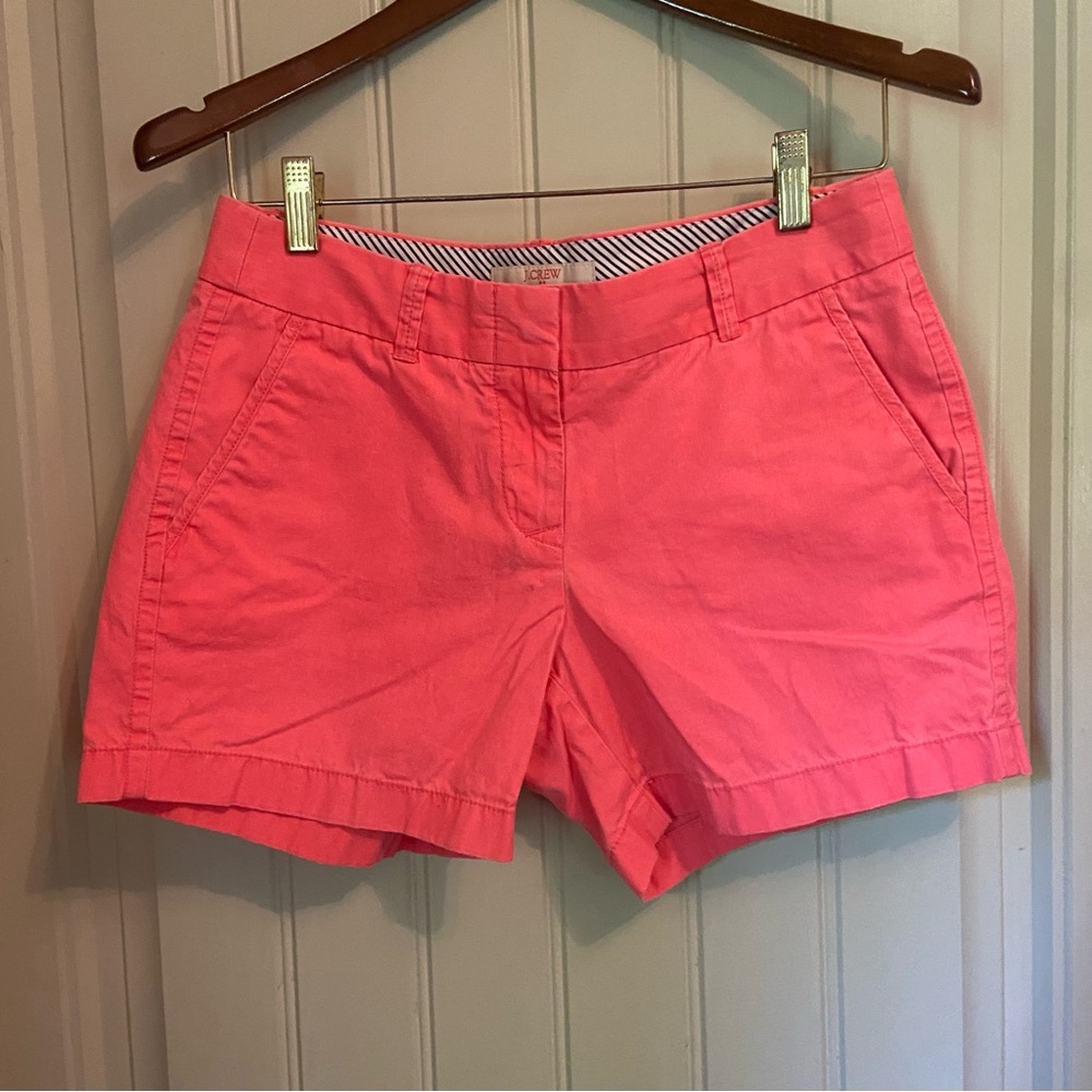 J.Crew 4” Chino Shorts - Size 2